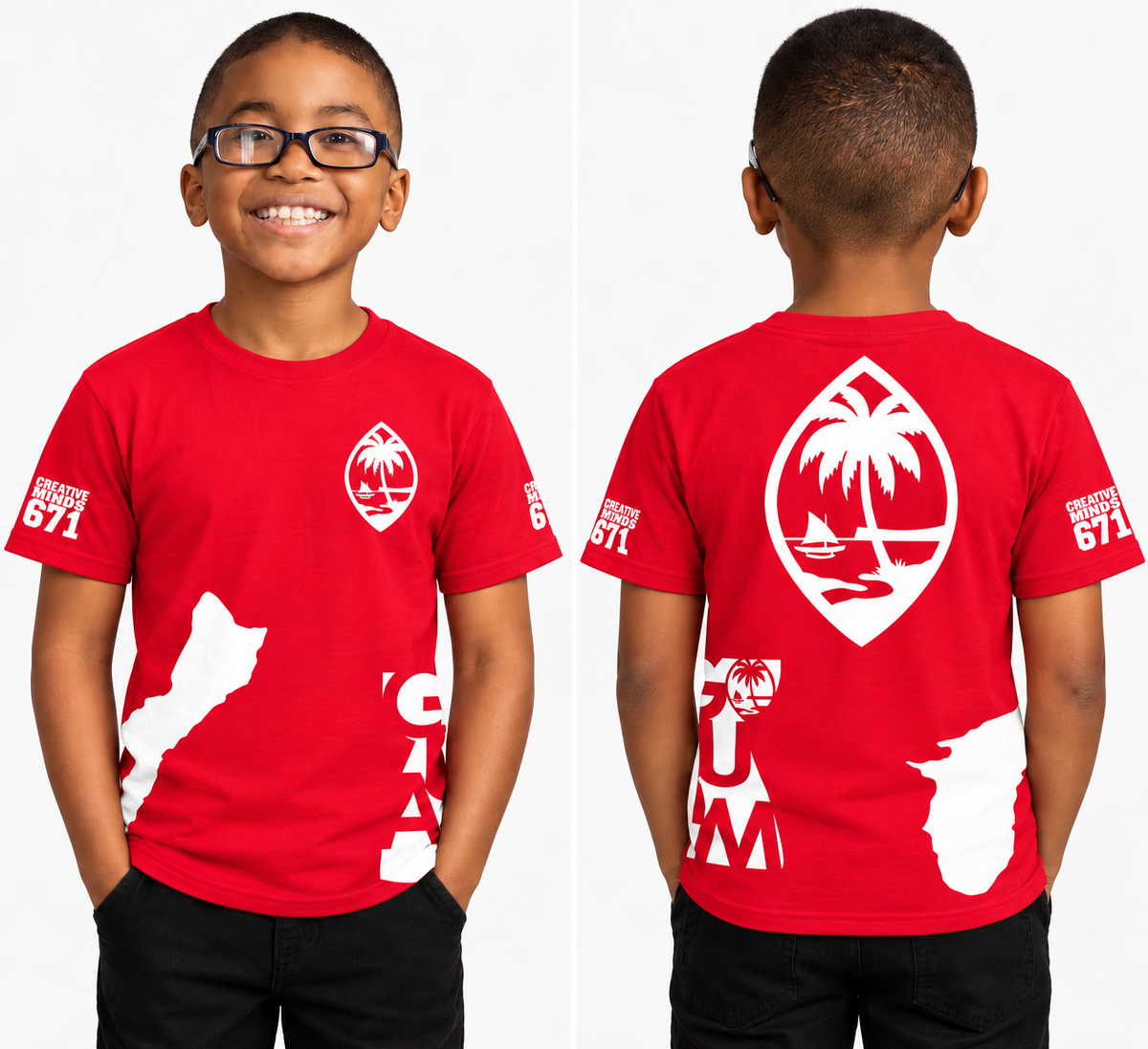 Kids Latte Guahan Shirt