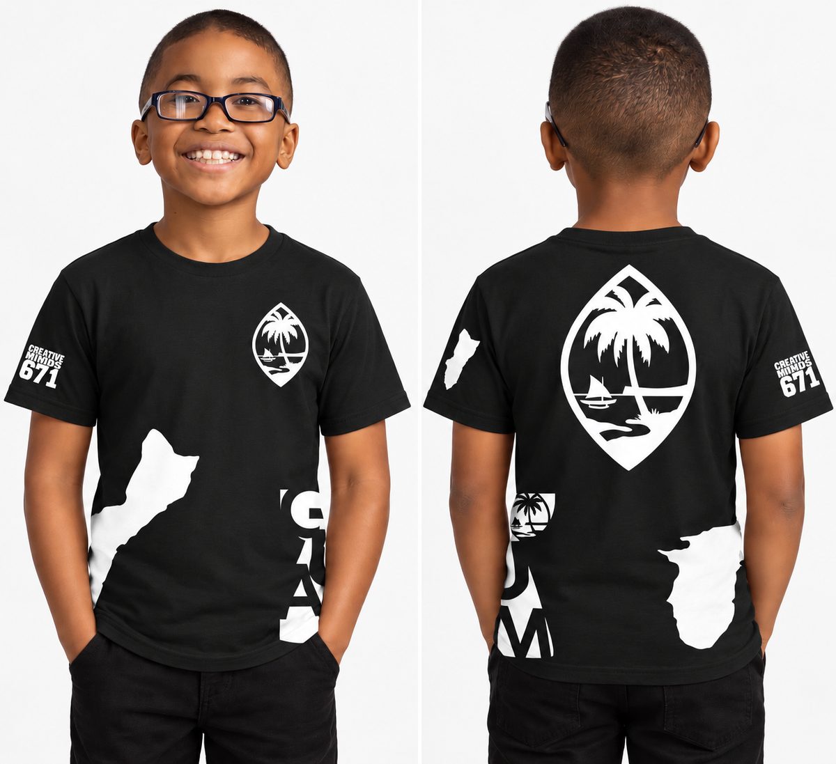 Kids Latte Guahan Shirt